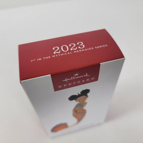 Hallmark Ornament Mythical Mermaids 2023 NEW 1st in the series # 1 mermaid - Picture 3 of 4